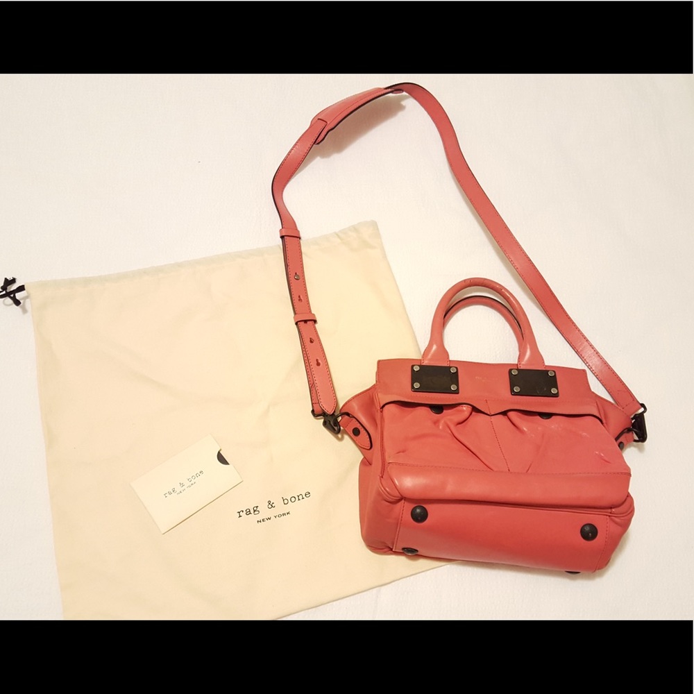 Rag and Bone Coral Small Pilot Bag